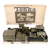 Tonka No. 2170 4-Piece Army Set w/ Box