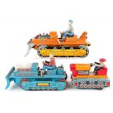 Japan Tin Battery Op. Handy Hank, Bulldozer, and S
