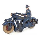 7' Champion Cast Iron Motorcycle