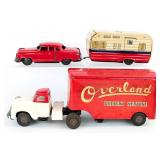 Japan Tin Friction Overland Freight Service Truck