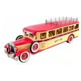 Retro 123 Overland Stage Lines Tour Bus