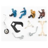 Hot Wheels RRRumblers Track Guides, Riders, and Pa