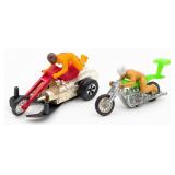 Hot Wheels RRRumblers High Tailer & Chop Cycles Bl