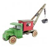 Chein Hercules Mack Truck With Mounted Steam Shove