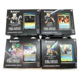 (4) Magic The Gathering Final Fantasy Commanders D
