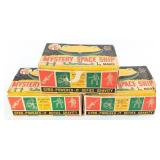 (3) Vintage Marx Mystery Space Ship Sets w/ Boxes