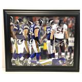Brian Urlacher Signed Framed Photograph