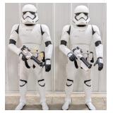 (2) 4ft Star Wars Storm Troopers