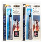 (2) 1/35 Estes Masters Series Mercury Atlas Flying