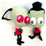 2002 Invader Zim Plush Figures