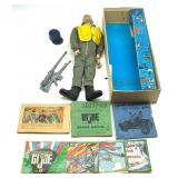 Vintage 1960ï¿½s G.I. Joe Action Pilot Figure with A