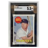 1969 Mickey Mantle Topps Baseball Trading Card SGC
