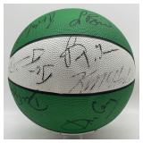 1991/92 Boston Celtics Team Signed Basketball PSA