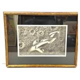 1970 Richard Corben Signed Spaceship Print