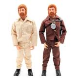 (2) Vintage Hasbro GI Joe Action Soldier Figures
