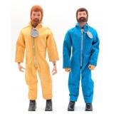 (2) Vintage Hasbro GI Joe Figures w/ Blue and Yell