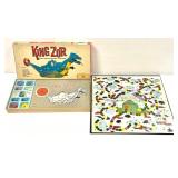 1962 Ideal King Zor The Dinosaur Board Game