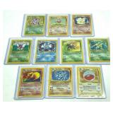 (10) Pokemon Holo Trading Cards