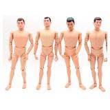 (4) Vintage Hasbro GI Joe Action Figures