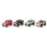 (4) Vintage Stompers and Rough Riders 4x4 Vehicles