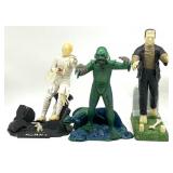 (3) 1963 Aurora Universal Monsters Models