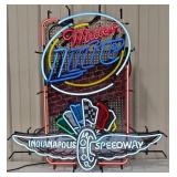 Large Miller Lite Beer Indianapolis Speedway Indy