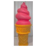 Giant Safe-T Cup Blow Mold Lighted Ice Cream Cone