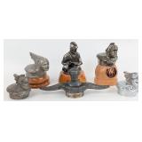 Group Of Willys Knight Hood Ornament Radiator Cap