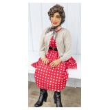 Life Size Sitting 1950s Woman Car Show Automobile