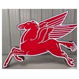 3-1/2ft Mobil Pegasus Custom Lighted Service Stati