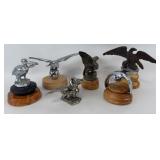 Lot of 6 Bird Hood Mascots