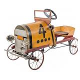 Early Gendron Wheel Co. Open Wheel #4 Racer Pedal