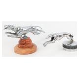 Group Of Dog Figural Hood Ornament Radiator Cap Ma