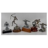 Lot of 5 Automobile Mascots