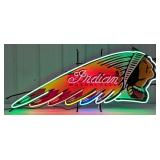 Custom Indian Motorcycle Neon Sign