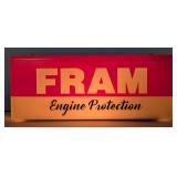 Custom Fram Engine Protection Lighted Advertising