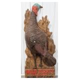 5ft Vintage Wild Turkey Bourbon 3D Styrofoam Sign