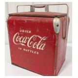 Small Vintage Coca-Cola Promotional Cooler By Acti