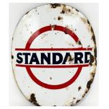 Vintage SSP Standard Oil Service Station Curved Vi