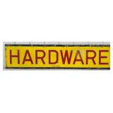5-1/2ft Vintage SSP Hardware Store Sign