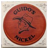 Large Vintage Guidoï¿½s Nickel Bar Sign / Colfax Ave
