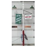 Vintage Sinclair Gas Station Island Light w/ DSP S