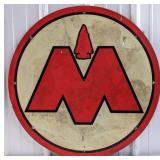 Vintage SST Monon Railroad Hoosier Line Advertisin