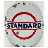 Vintage SSP Standard Oil Service Station Curved Vi