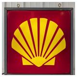 Vintage Shell Gas Station Embossed Lexan / Plastic