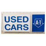 8ft Vintage Ford A-1 Used Cars Lighted Lexan Deale