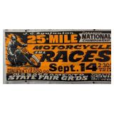 Large Vintage 1960s AMA Motorcycle National Champi