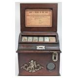 Early Mills 5ï¿½ Cigar 5-Reel Poker Countertop Trade
