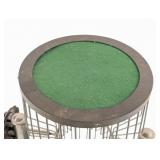 Vintage Casino Chuck-A-Luck Dice Cage Shaker With