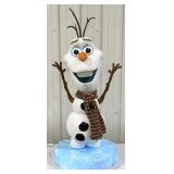 4ft Life Size Disney Frozen Olaf Animated Snowman
